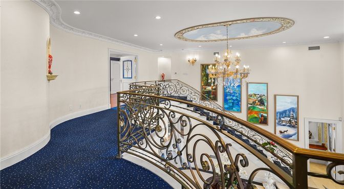 Chandelier, Interior, Recessed Lighting
