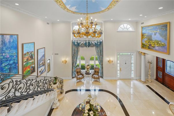 Chandelier, Interior, Recessed Lighting