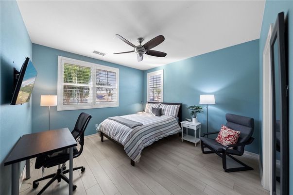 Bedroom, Home Office, Interior, Wood Texture Flooring