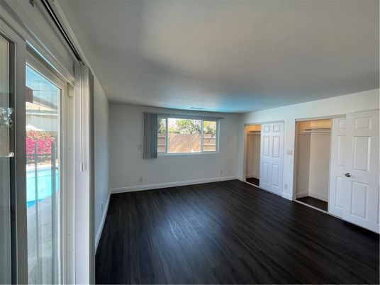 Empty room, Interior, Wood Texture Flooring