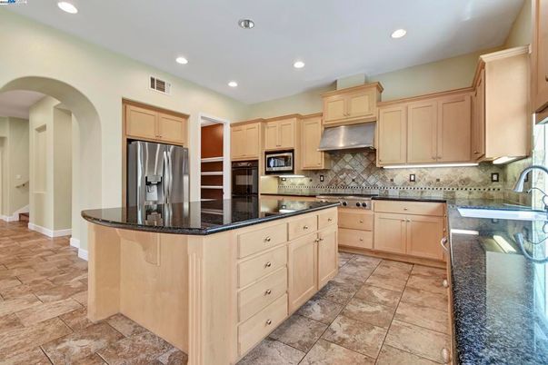 Interior, Kitchen, Recessed Lighting, Stainless Steel Appliances