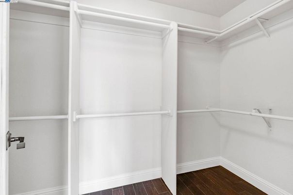 Interior, Walk-in Closets, Wood Texture Flooring