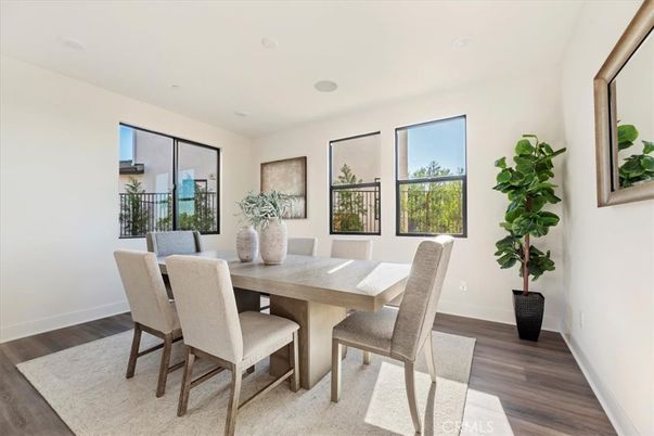Dining room, Interior, Wood Texture Flooring