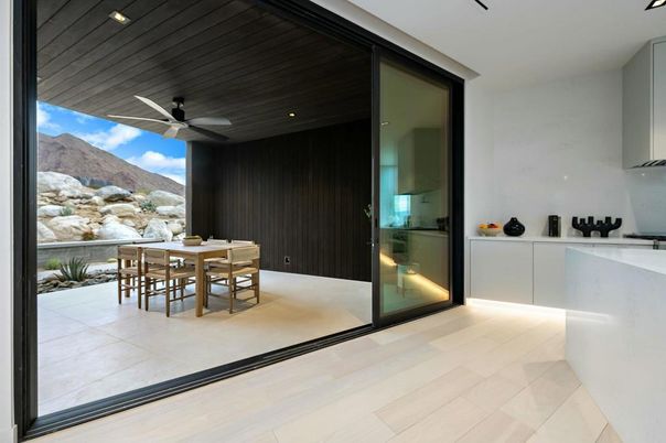 Dining room, Interior, Recessed Lighting