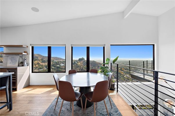 Dining room, Interior, Wood Texture Flooring