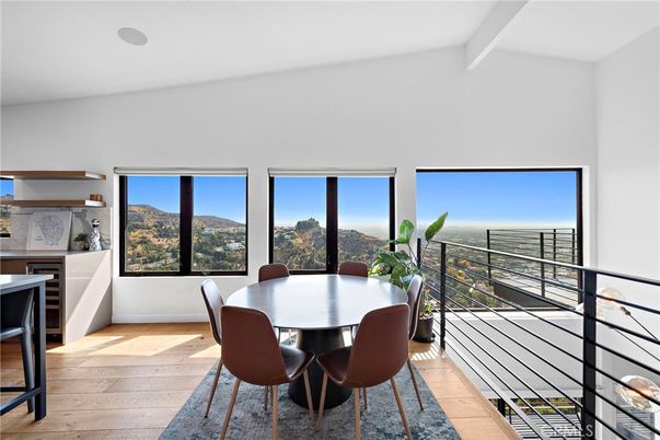 Dining room, Interior, Wood Texture Flooring