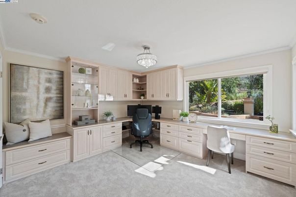 Home Office, Interior, Pendant Lights