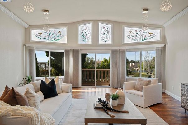 Chandelier, Interior, Living room, Wood Texture Flooring