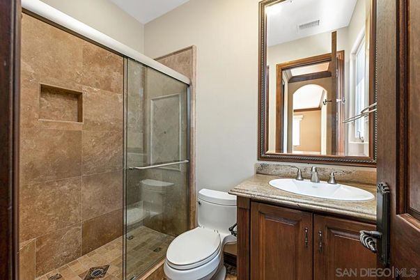 Bathroom, Glass Shower, Interior