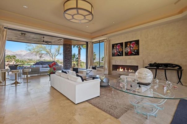 Fireplace, Interior, Living room, Recessed Lighting