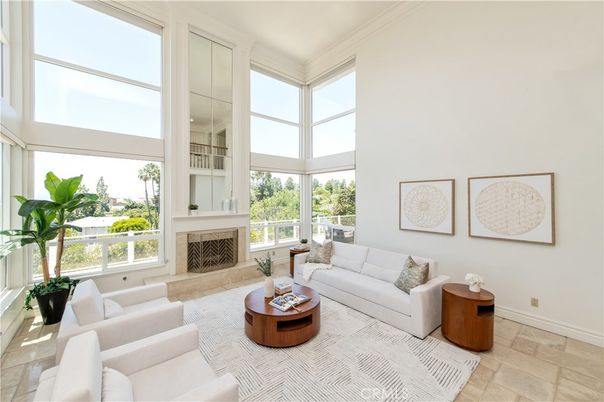 Fireplace, Interior, Living room, Sun Room