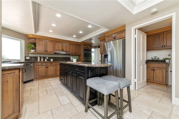 Interior, Kitchen, Recessed Lighting, Stainless Steel Appliances