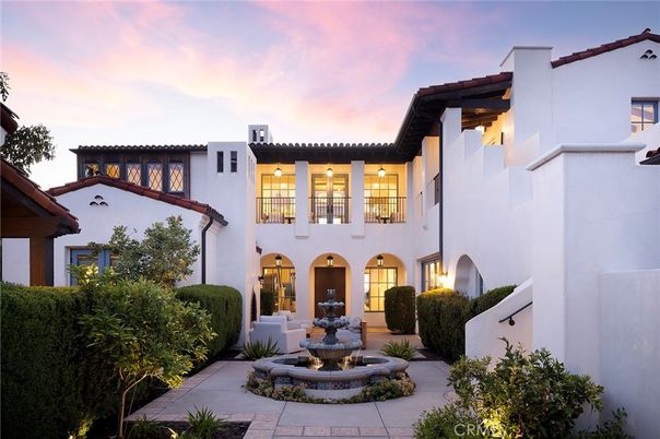 Exterior, Facade, Spanish Mediterranean