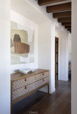 Interior, Recessed Lighting, Wooden Beams, Wood Texture Flooring