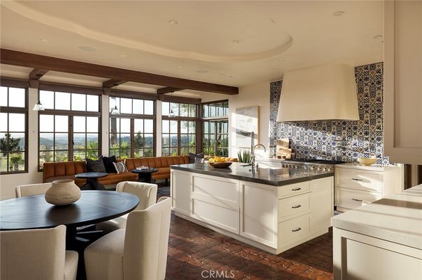 Dining room, Interior, Kitchen, Living room, Recessed Lighting