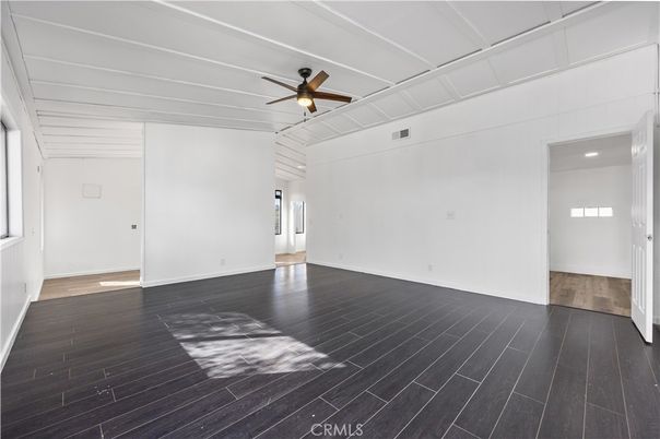 Empty room, Interior, Wood Texture Flooring
