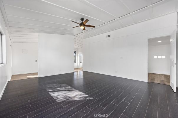 Empty room, Interior, Wood Texture Flooring