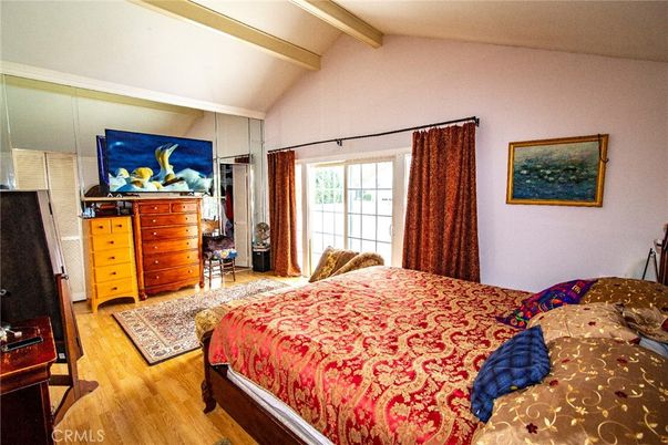 Bedroom, Interior, Wooden Beams, Wood Texture Flooring