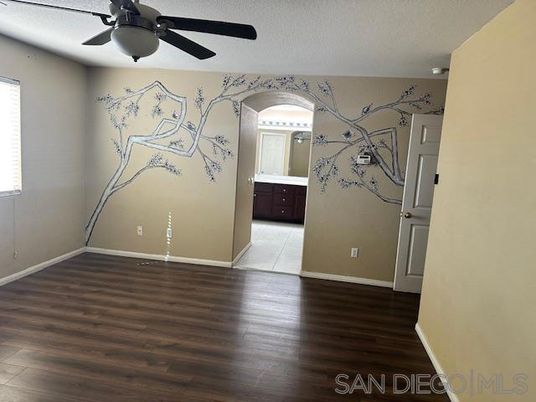 Empty room, Interior, Wood Texture Flooring