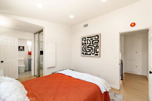 Bathroom, Bedroom, Interior, Recessed Lighting, Wood Texture Flooring