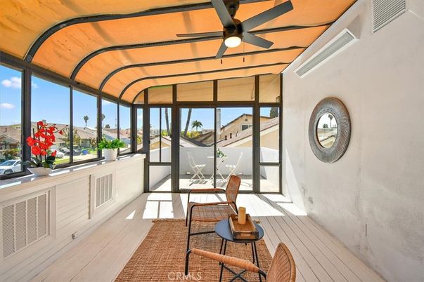 Interior, Sun Room, Wood Texture Flooring
