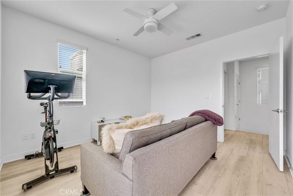 Fitness Equipment, Interior, Wood Texture Flooring