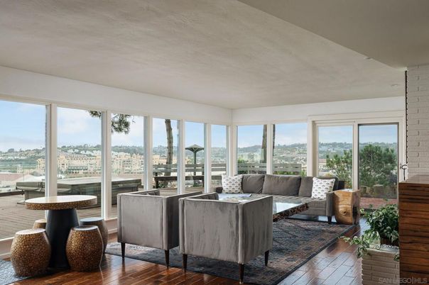 Interior, Living room, Sun Room, Wood Texture Flooring