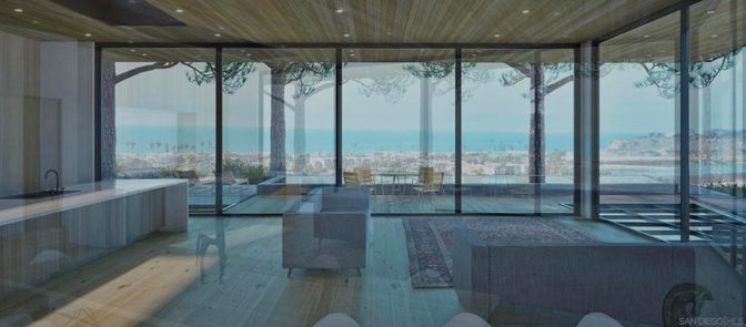 Interior, Recessed Lighting, Water, Wooden Ceilings, Wood Texture Flooring