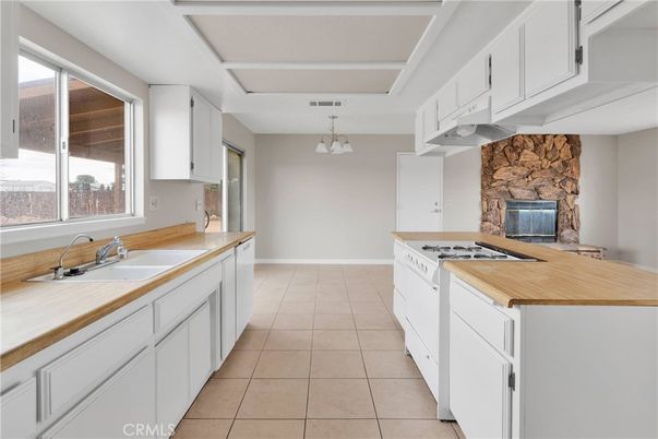 Fireplace, Interior, Kitchen, Stone Walls