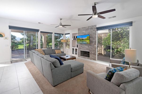 Fireplace, Interior, Living room, Stone Walls