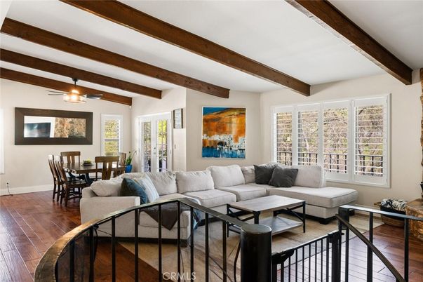 Dining room, Interior, Living room, Wooden Beams, Wood Texture Flooring