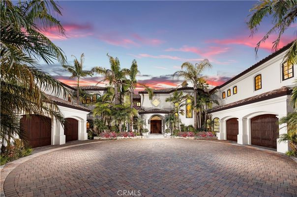 Attached, Backyard, Exterior, Facade, Mediterranean