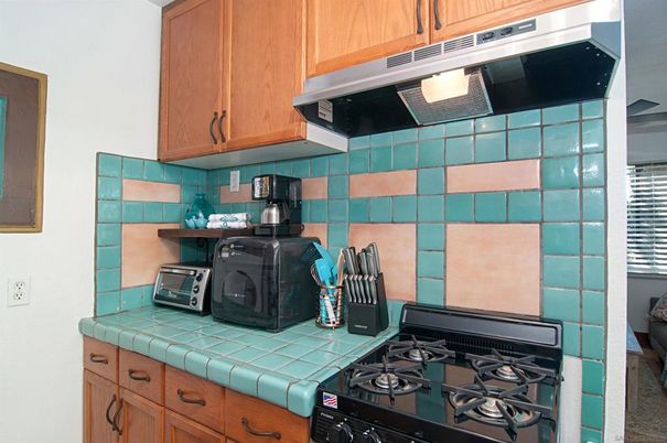 Interior, Kitchen, Tile Countertops