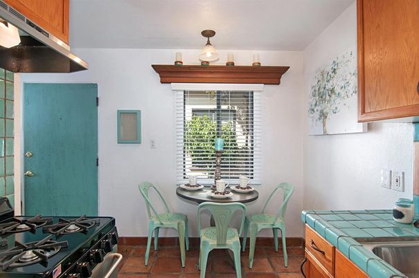 Dining room, Interior, Kitchen, Tile Countertops