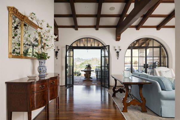 Interior, Wooden Beams, Wood Texture Flooring