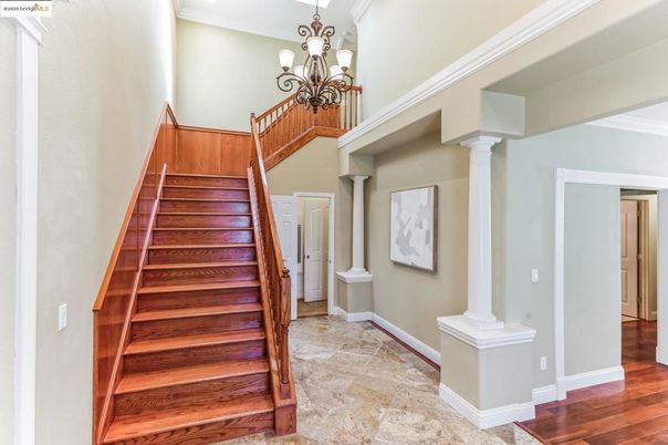 Chandelier, Interior, Recessed Lighting, Wood Texture Flooring
