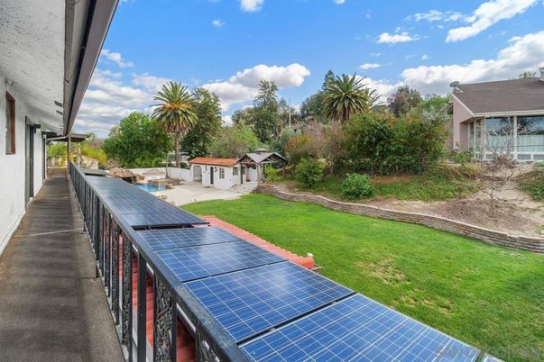 Backyard, Exterior, Solar Panels