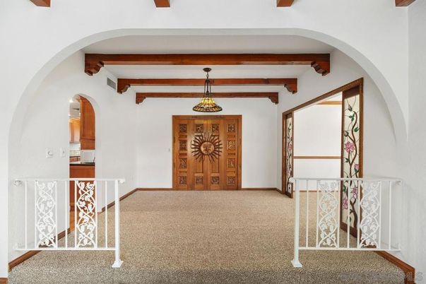 Interior, Wooden Beams