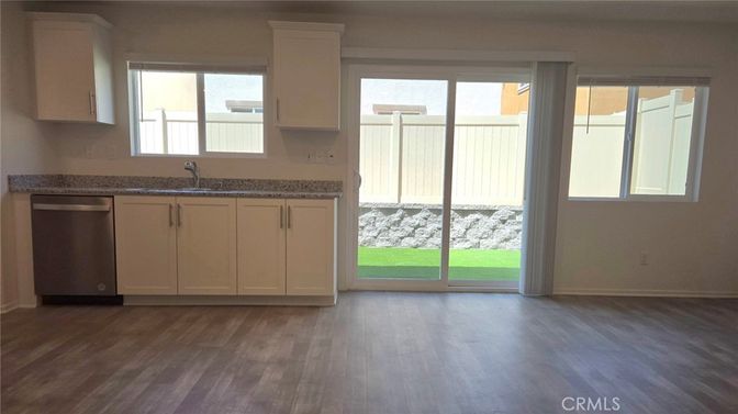Empty room, Interior, Kitchen, Wood Texture Flooring