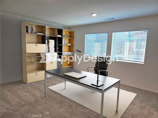 Home Office, Interior, Recessed Lighting