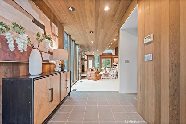 Interior, Living room, Recessed Lighting, Wooden Ceilings, Wooden Walls