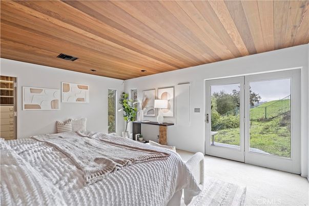 Bedroom, Interior, Wooden Ceilings