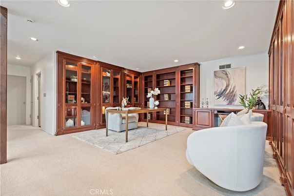 Home Office, Interior, Recessed Lighting