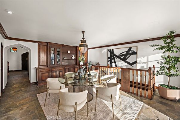 Dining room, Interior, Recessed Lighting