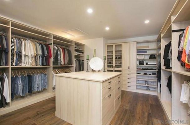 Interior, Recessed Lighting, Walk-in Closets, Wood Texture Flooring
