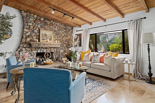 Fireplace, Interior, Living room, Stone Walls, Wooden Beams, Wooden Ceilings