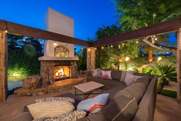 Exterior, Fireplace