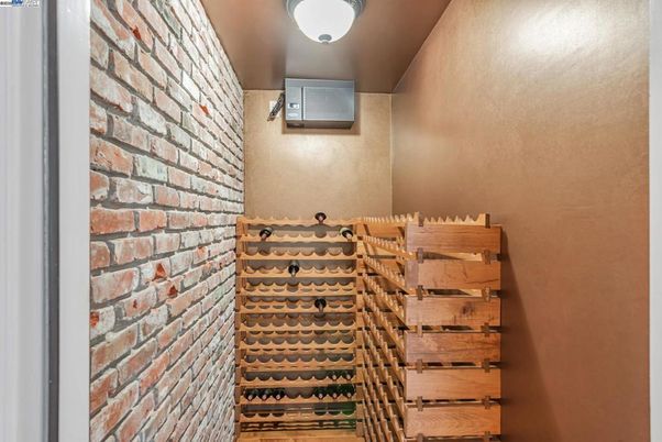Interior, Stone Walls, Wine Storage