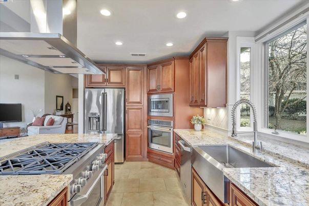 Interior, Kitchen, Recessed Lighting, Stainless Steel Appliances