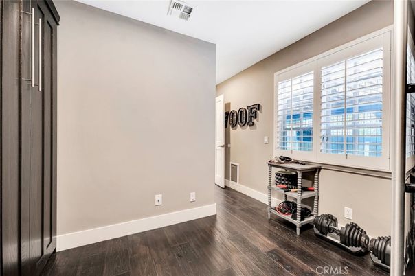 Fitness Equipment, Interior, Wood Texture Flooring